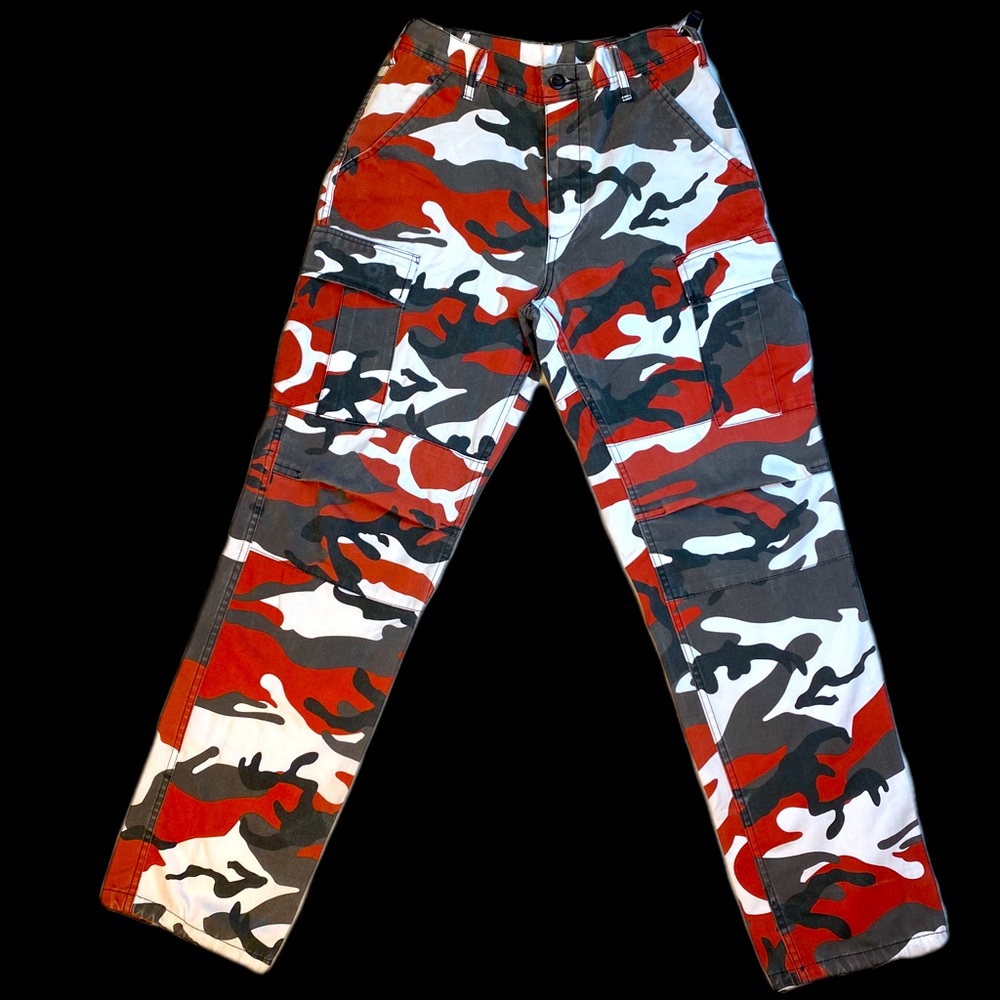 Red Camo BDU Cargo Pants By Rothco